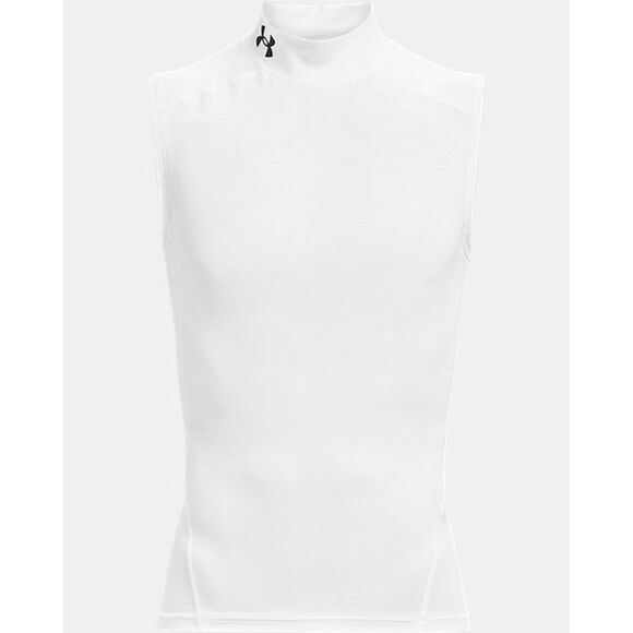 Under Armour NWT Heat Gear OG Compression Mock White - Picture 2 of 9